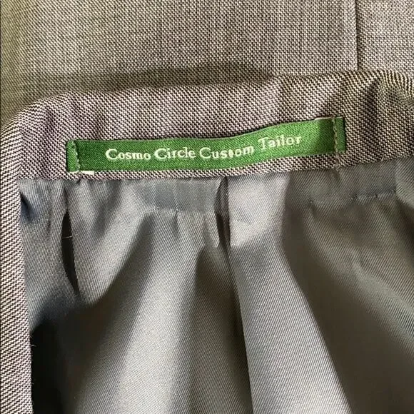 Cosmo Circle Custom Tailor Cashmere Jacket - Picture 6 of 8